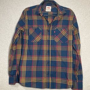 Levi’s men’s flannel button shirt